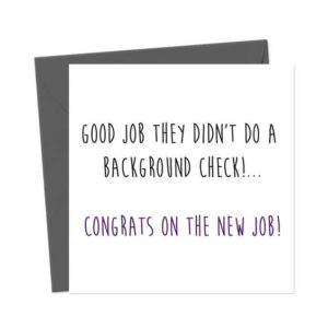 Background checks