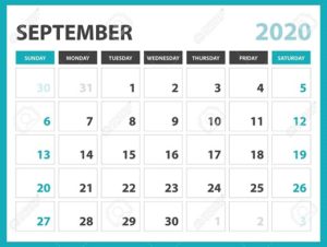 september 2020 holidays
