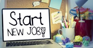 starting a new job