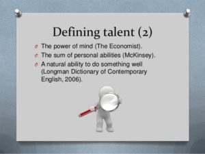 Retain top talents