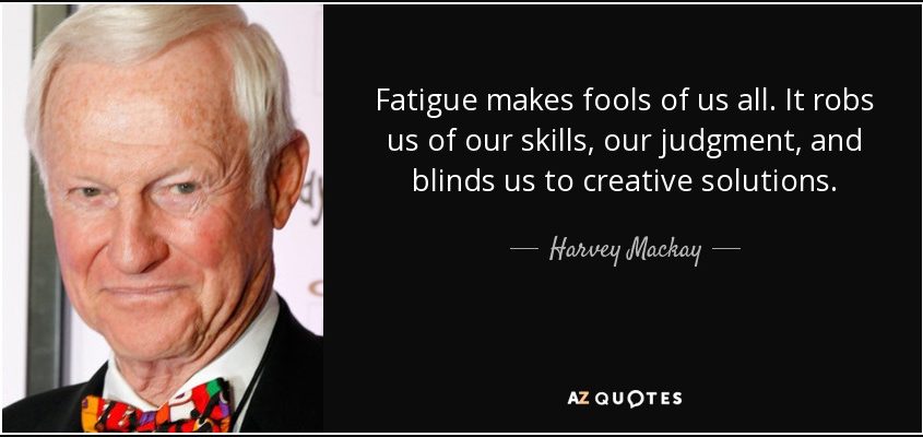 Workplace fatigue