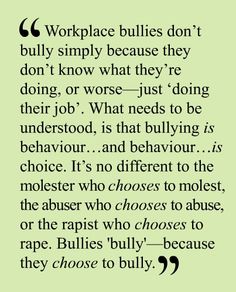  bullying boss