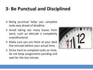 Discipline in your workplace